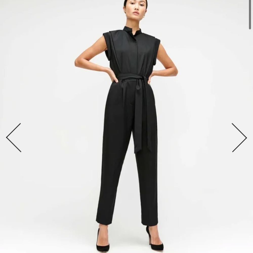 7 For All Mankind Sleeveless Jumpsuit